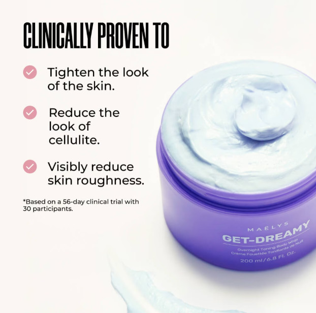 Maelys Get-Dreamy Overnight Toning Body Whip - 6.8 fl oz/200 ml gallery