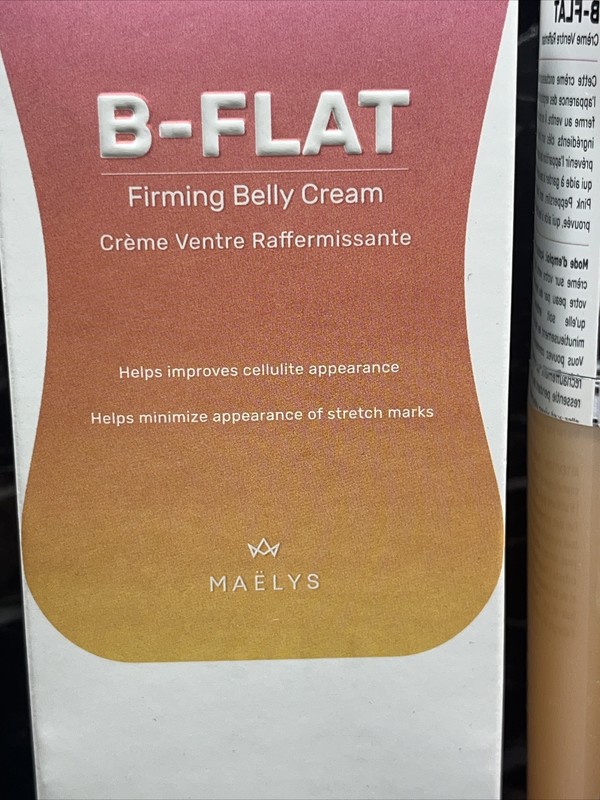 Maelys B-Flat Firming Belly Cream Cellulite Reduction 3.38oz New In Box gallery