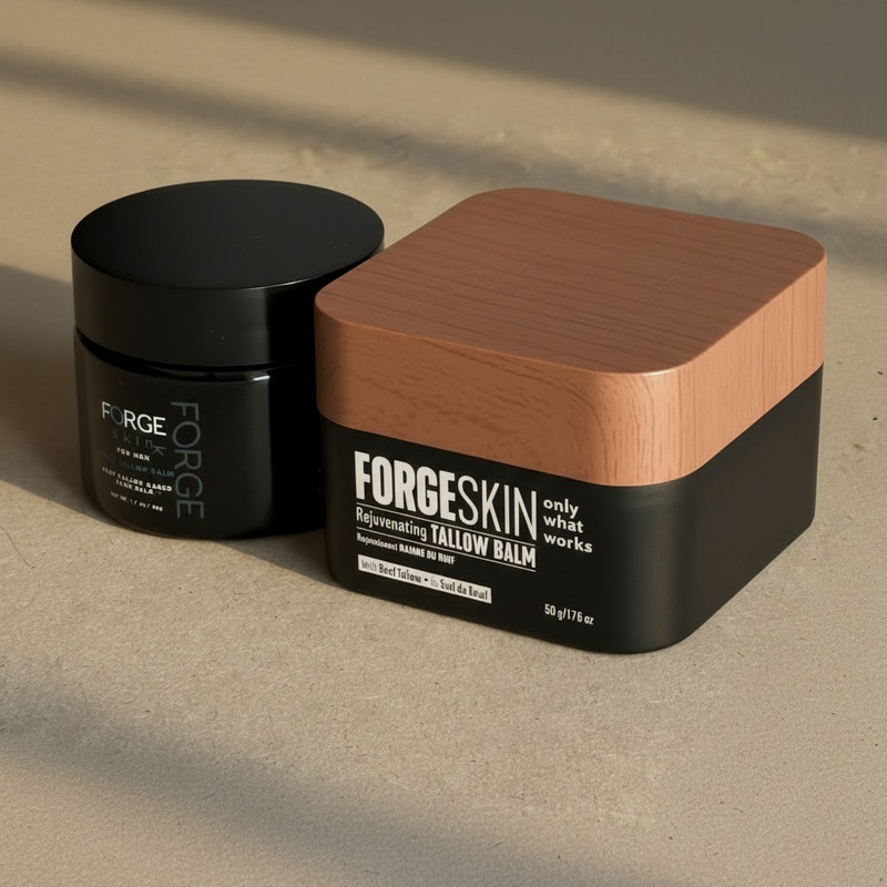 FORGE SKIN Men Face Tallow Balm 50g Beef Tallow Hydrating Cream (New Formula) gallery