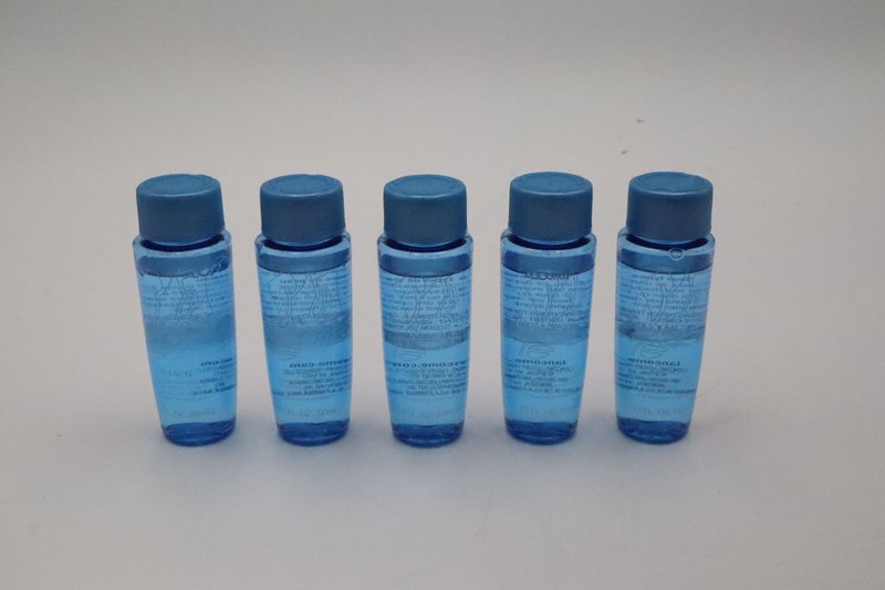 Lancome Bi-Facil Eye Makeup Remover 1.7oz Lot of 5 Travel Size Bottles