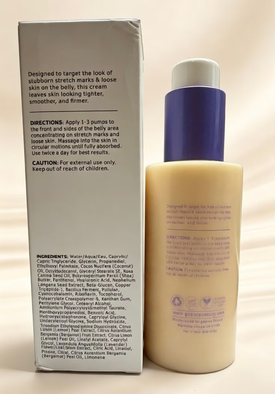 Firming Smooth Abdomen Moisturizing cream 4.25 Go-Pure gallery