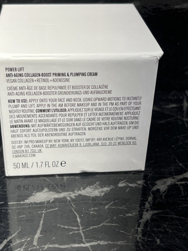 IL MAKIAG Power Lift Plumping Cream Anti-Aging Collagen-Boost Priming 1.7oz new gallery