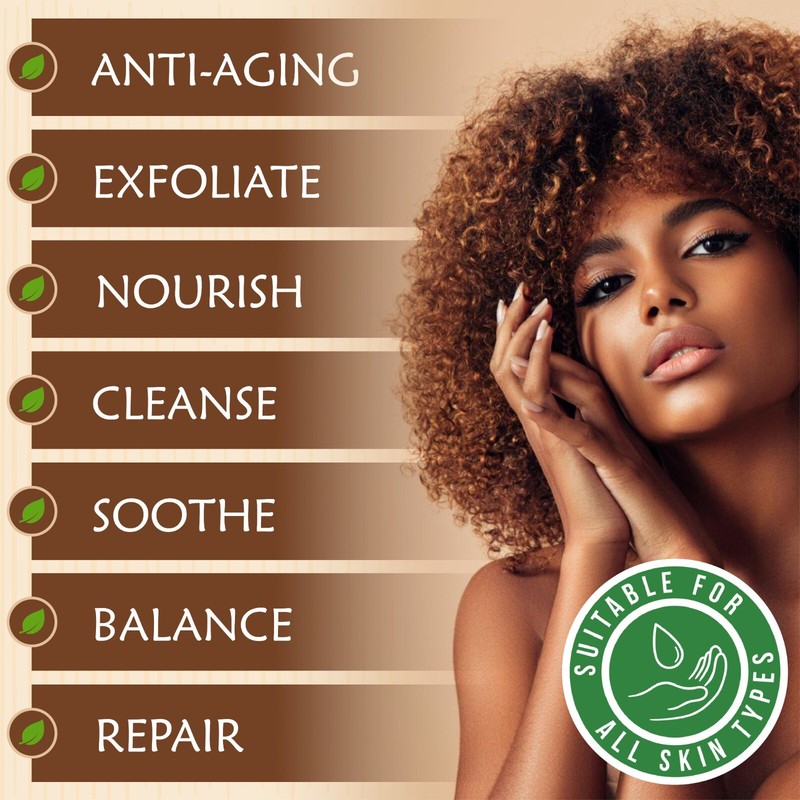 Raw African Black Soap Bar 100% Pure Natural Organic From Ghana Bulk Wholesale gallery