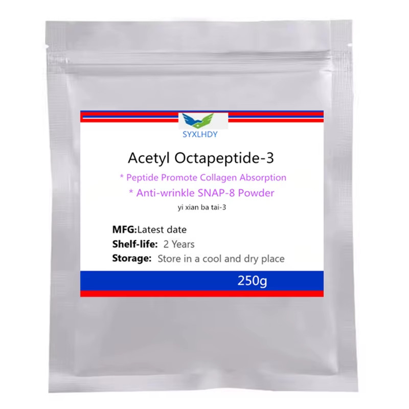Best Acetyl Octapeptide-3 Raw Powder SNAP-8 Peptide Promote Collagen Absorption gallery