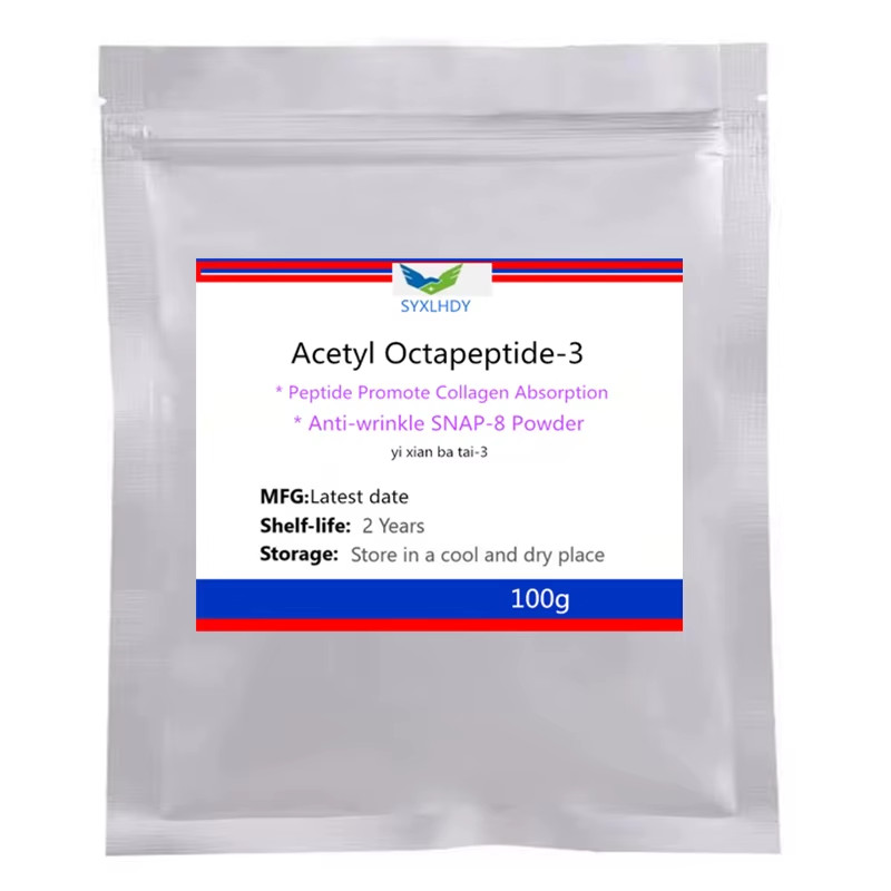 Best Acetyl Octapeptide-3 Raw Powder SNAP-8 Peptide Promote Collagen Absorption gallery