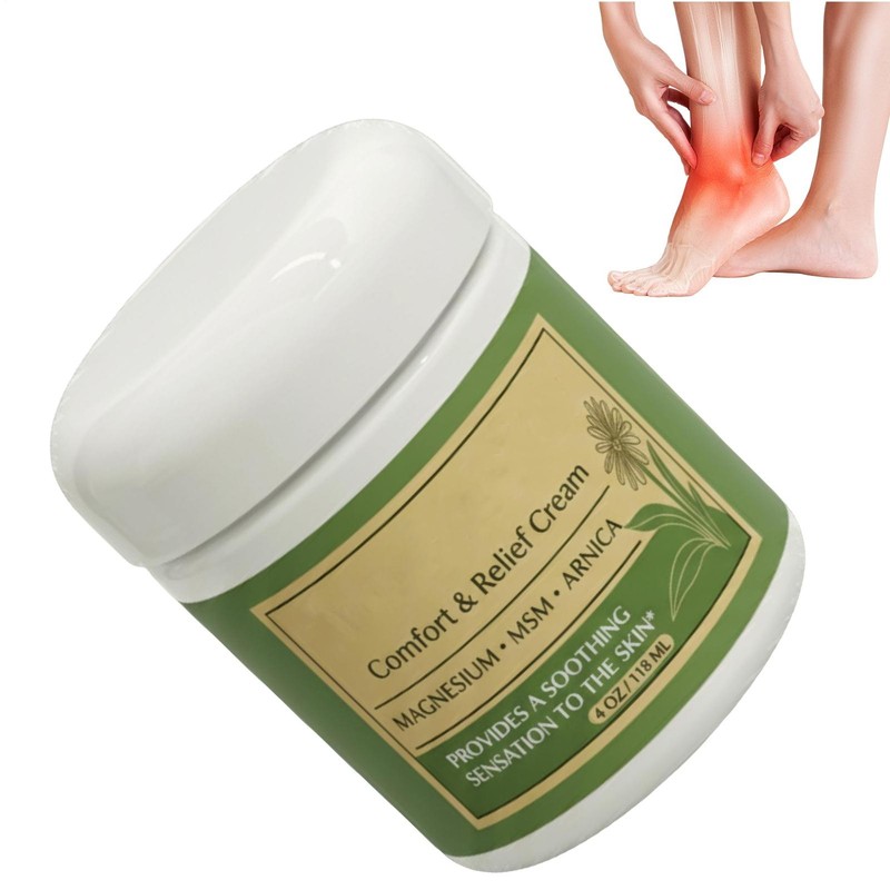 Total Relief Magnesium Cream For Comfort – Fast-Absorbing MSM & Arnica Cream ... gallery