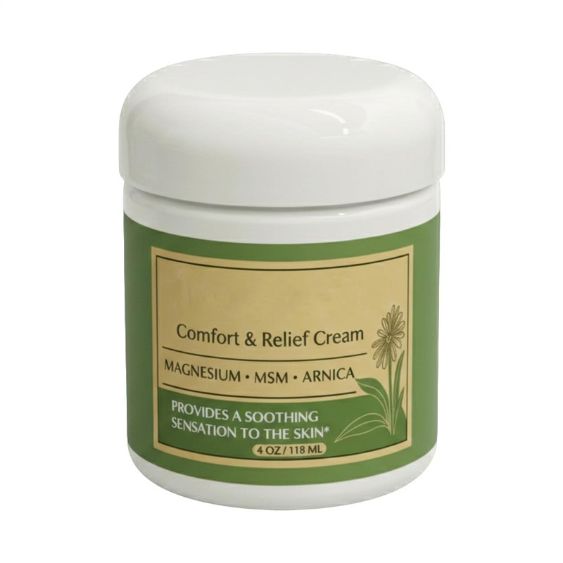 Total Relief Magnesium Cream For Comfort – Fast-Absorbing MSM & Arnica Cream ... gallery
