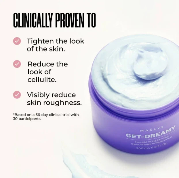 Maelys Get-Dreamy Overnight Toning Body Whip - 6.8 fl oz/200 ml gallery